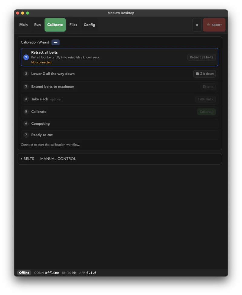 L’assistant de calibration guidé